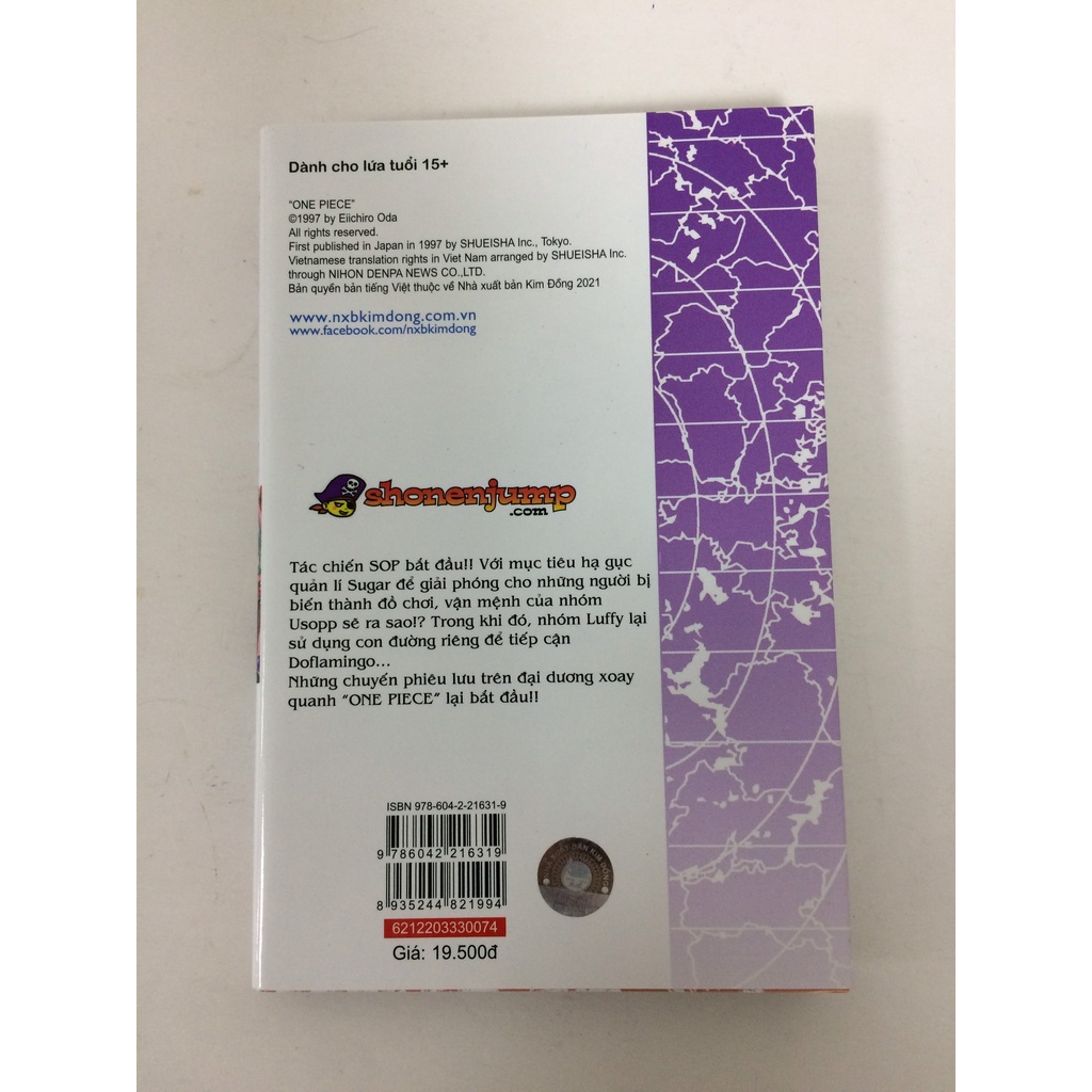 Sách - One piece - Tập 74 (Bìa rời)