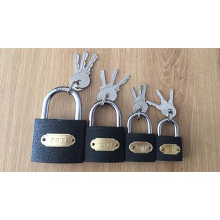 Ổ khóa gang 3 chìa Yeti các size