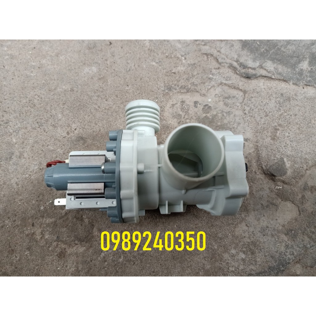 Bơm xả máy giặt cửa ngang loại bắt vít kèm cổ xả