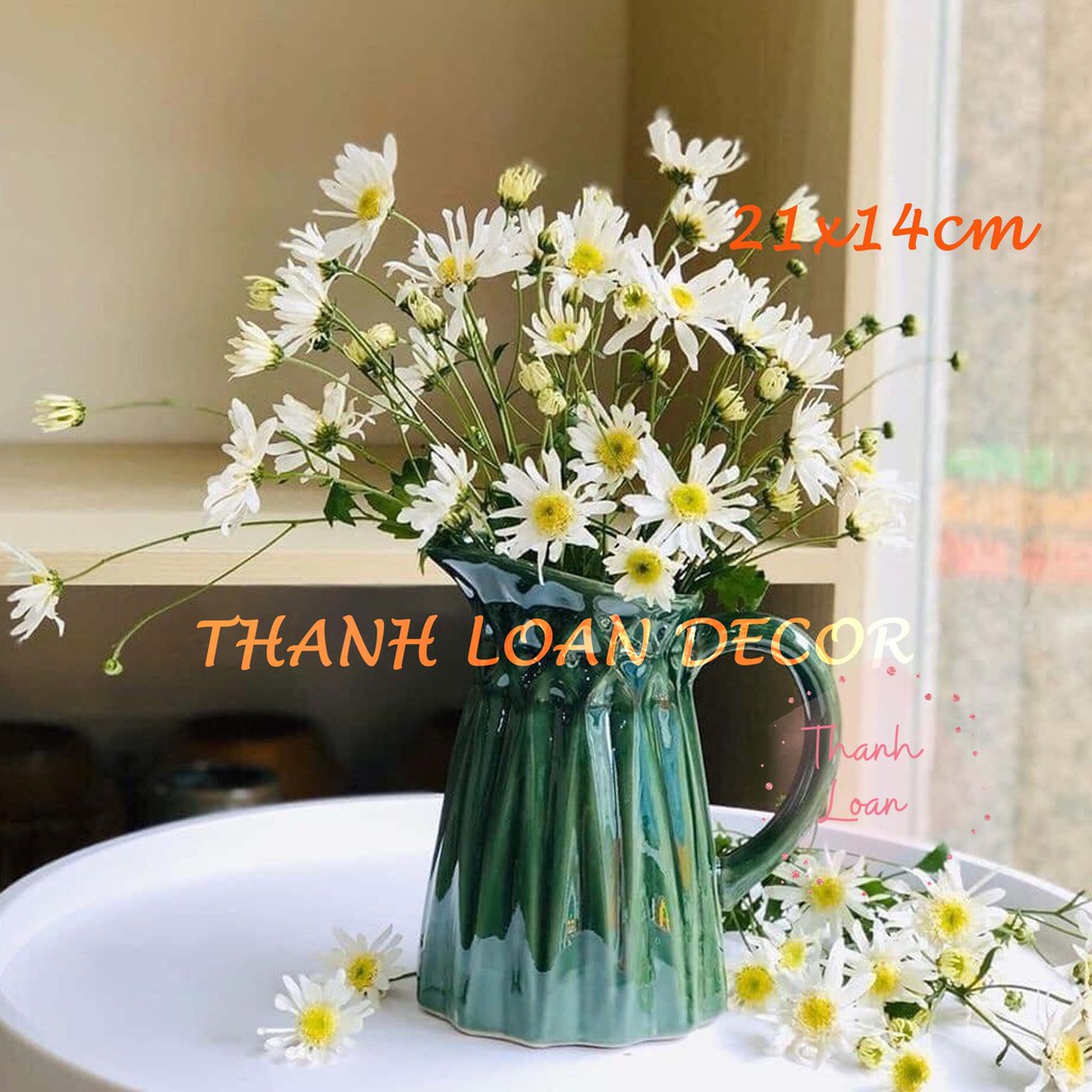 [ĐẸP - SANG CHẢNH] Lọ hoa - Bình hoa dáng bình sữa cao cấp - Men hỏa biến Bát Tràng - Decor trang trí siêu đẹp