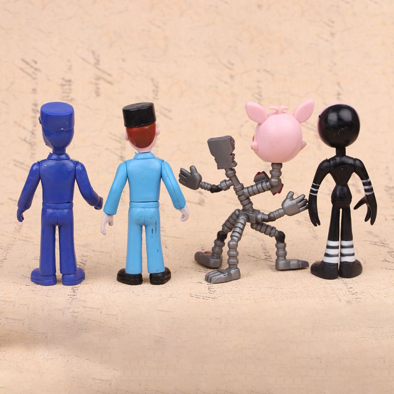 Set 12 Mô Hình Đồ Chơi Nhân Vật Trong Five Nights At Freddy 's Chica Freddy