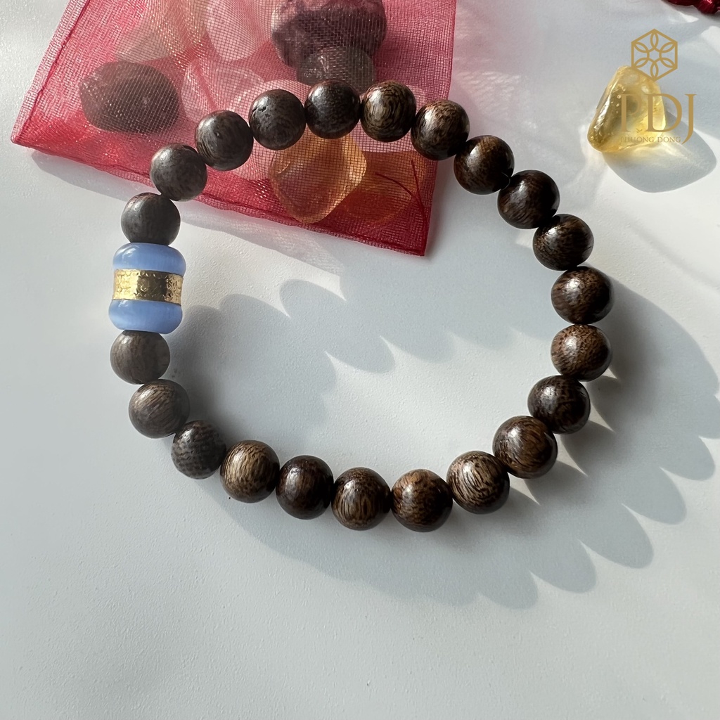 Vòng trầm tốc lu thống ngọc nhiều màu PDJ - SP000431 - Trang sức PDJ