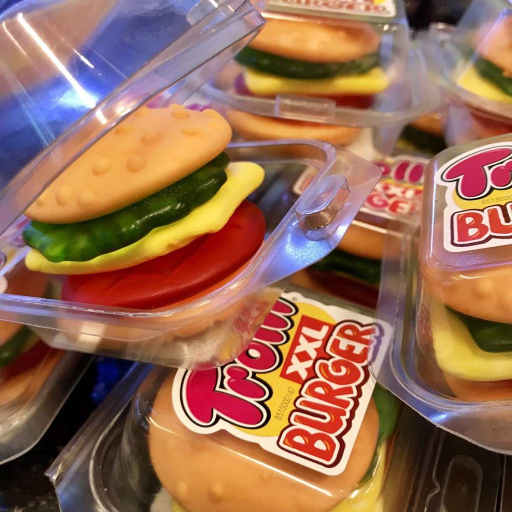 Kẹo dẻo Trolli Burger XXL 50gr/ 1 viên