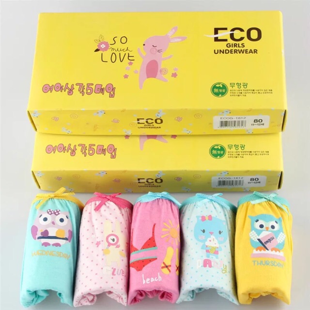 Quần chip cho bé hộp 5c