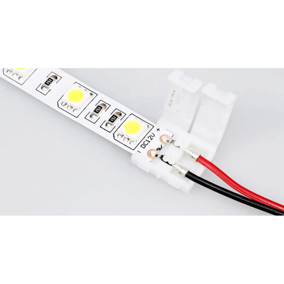 KẸP NỐI THẲNG 2 CHÂN KHÔNG HÀN CHO LED DÂY, DÂY ĐIỆN.