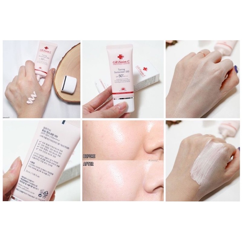 [Mẫu mới] tuýp 10ml Kem chống nắng Cell Fusion  C SPF 50+/ PA +++ | BigBuy360 - bigbuy360.vn