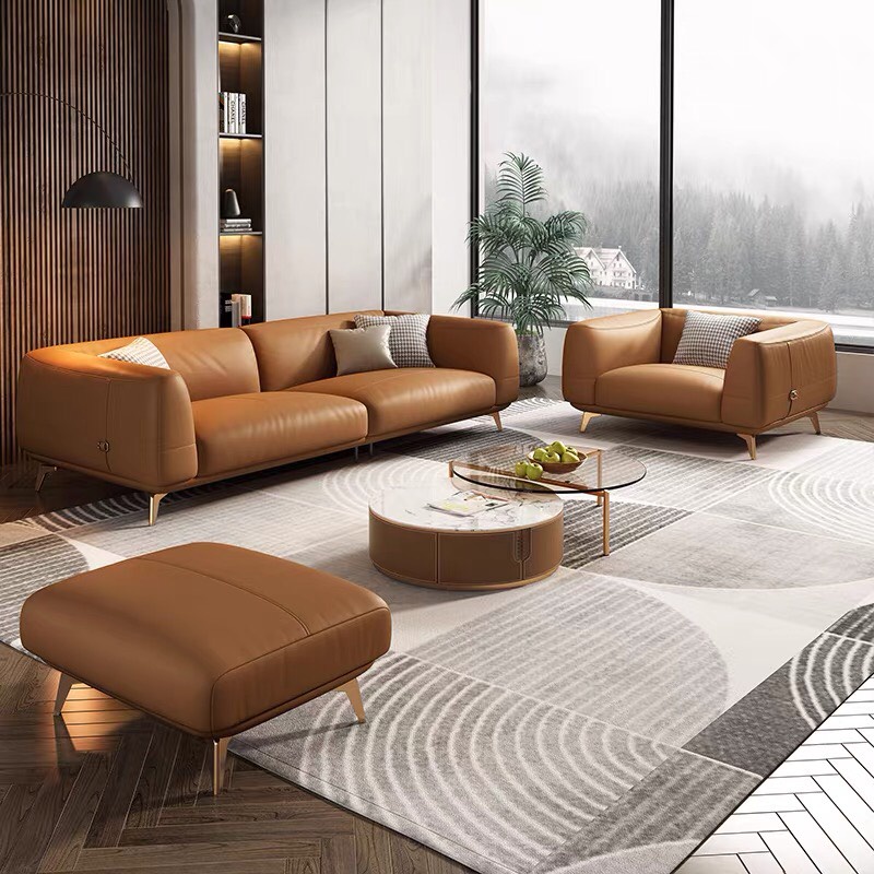 Sofa văng giá rẻ hiện đại, sofa băng bọc da