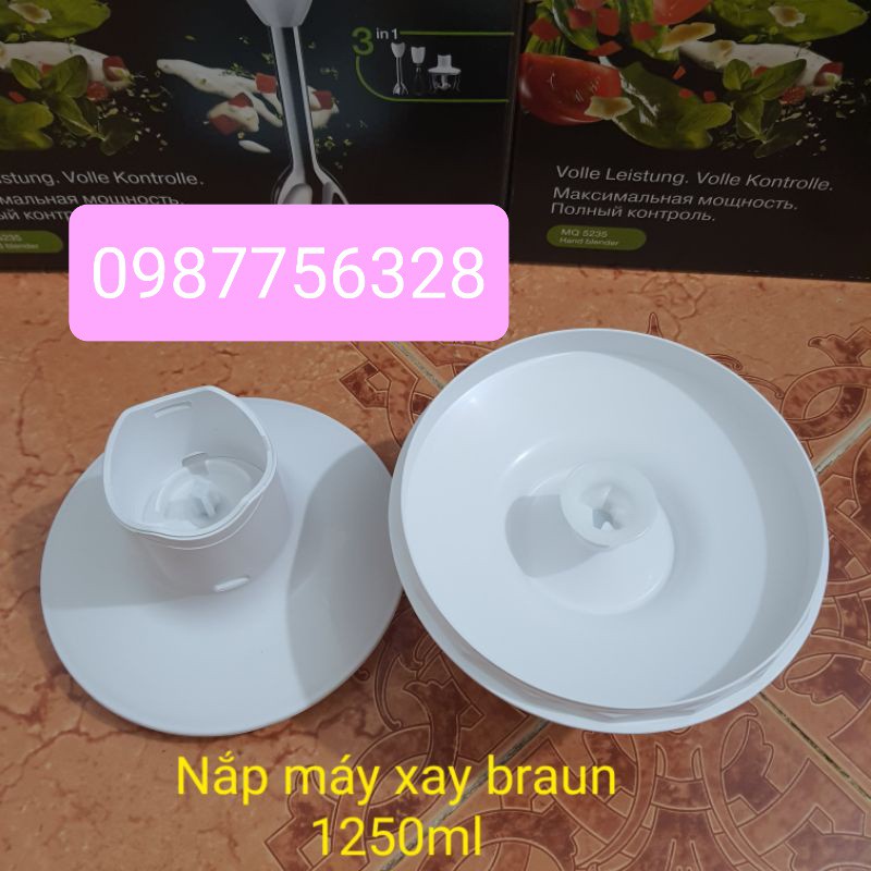Phụ kiện cối, nắp cho máy xay Braun MQ5245 MQ3045 MQ5045 MD5035