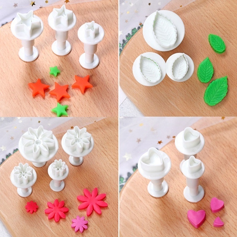 Set 33 món khuôn cắt tạo hình làm bánh tiện lợi