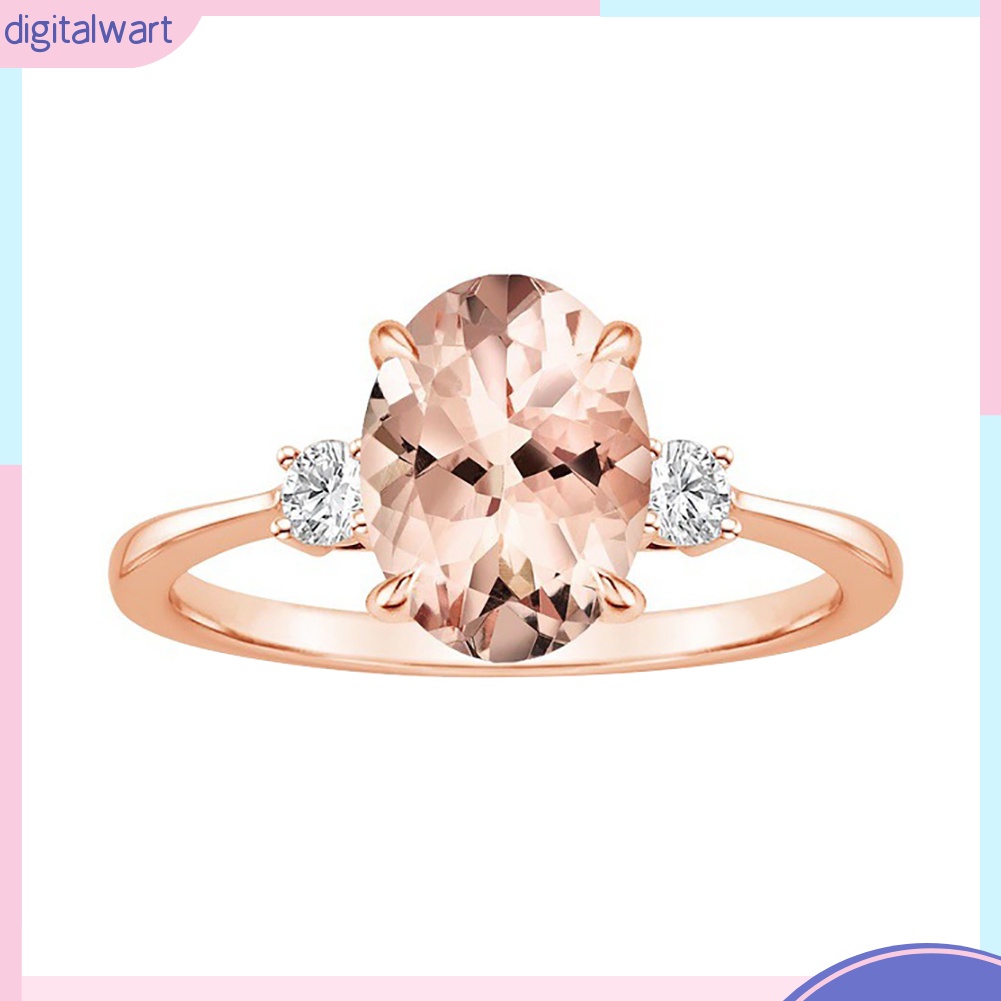 Nhẫn đính đá kiểu dáng thanh lịch cho nữ