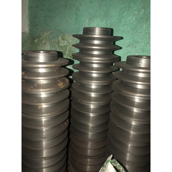 Buly 18cm (180mm rãnh đôi day B hoặc A lỗ trục các cỡ 18;20;22;24;28;30;32;38)