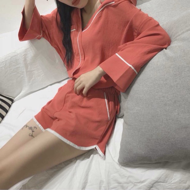 🔥🔥[Hot] Bộ ngủ ulzzang (Freesize)