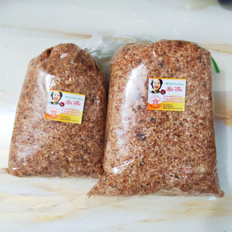 Muối Ô Mai Bà Thu Túi 500g Chính Hãng