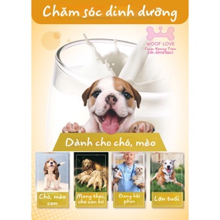 Bột sữa dê INBASIC Mỹ dành cho ( Chó & Mèo )