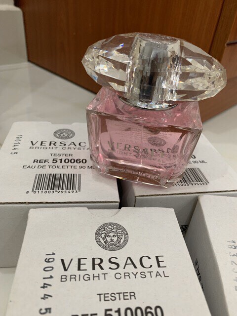 Nước hoa nữ tester versace bright crystal 90ml tester (hình thực tế tự chụp) | Thế Giới Skin Care