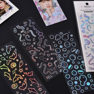 Sticker Hình Dán Toploader Line Lấp Lánh Magic Fairy Tale
