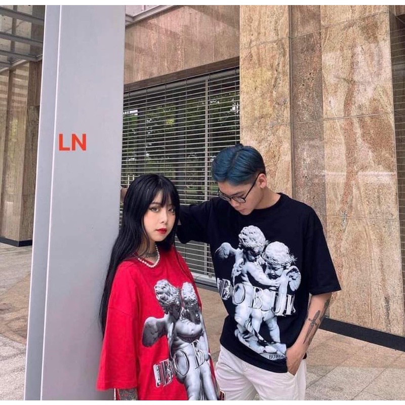 Áo phông hai thiên thần 5D LN12
