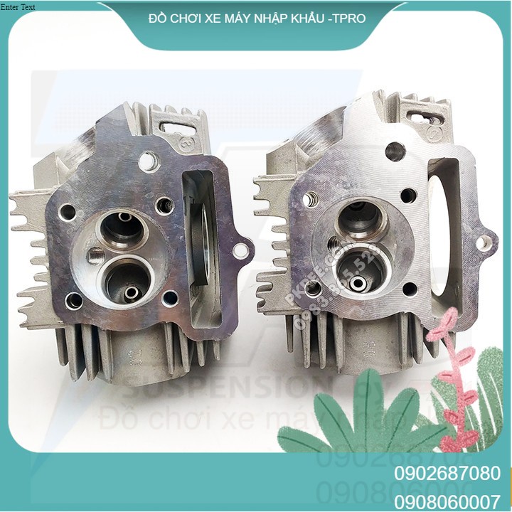 VỎ Đầu Bò + SUPPAP Sum Racing 54MM CHẢO HỘT VỊT /  56MM CHẢO TRÒN   XE  Dream, Wave, xe Trung Quốc