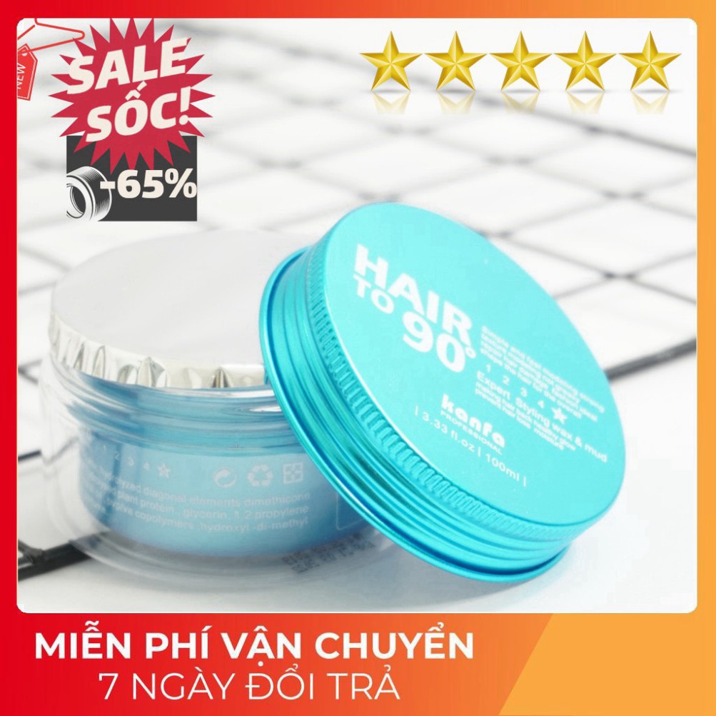 [GIẢM GIÁ MẠNH] Sáp vuốt tóc nữ 🎁 Wax vuốt tóc nữ Hairto90 Kanfa dành cho tóc con, uốn