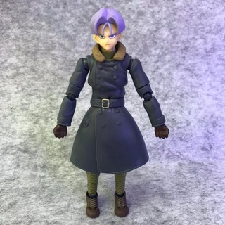 Anime Dragon Ball SHF S.H.Figuarts Trunks Super Saiyan PVC Action Figure Collectible Model Kids Toys Doll Gift 13cm