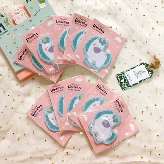 GIẤY NOTE UNICORN ĐÁNG YÊU ẢNH THẬT