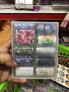 Set foil dán móng cực hot