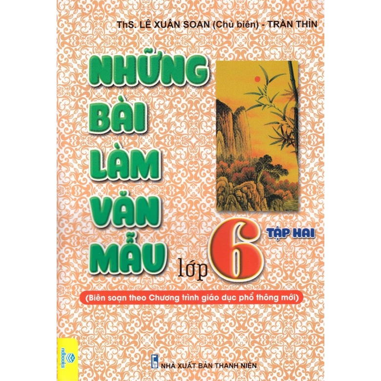 Sách - Những Bài Làm Văn Mẫu 6 Tập 2 Biên Soạn Theo Bộ Cánh Diều