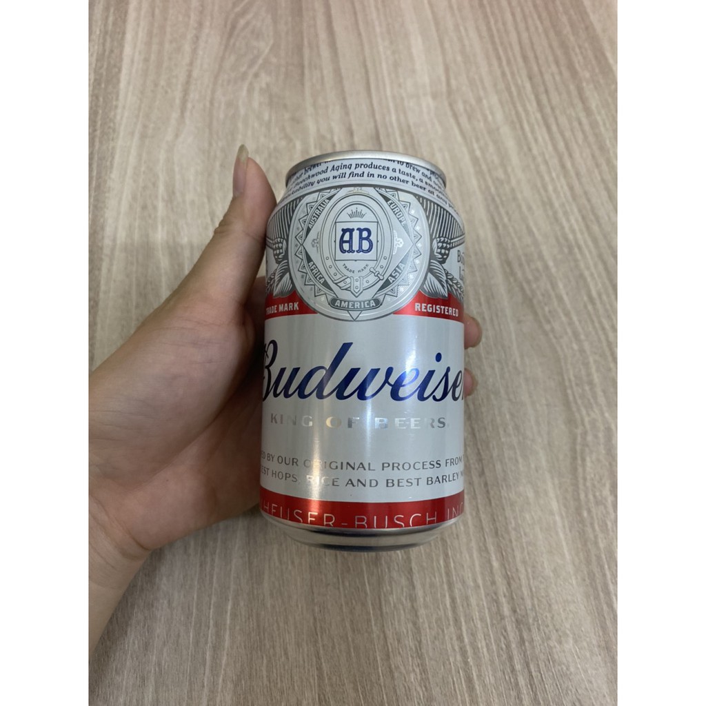 (CÓ QUÀ TẶNG) Bia Budweiser thùng 24 lon 330ml có kèm quà tặng