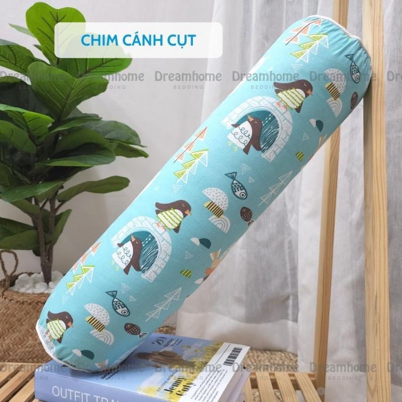 Gối ôm cho bé mẫu cute vải cotton 100%