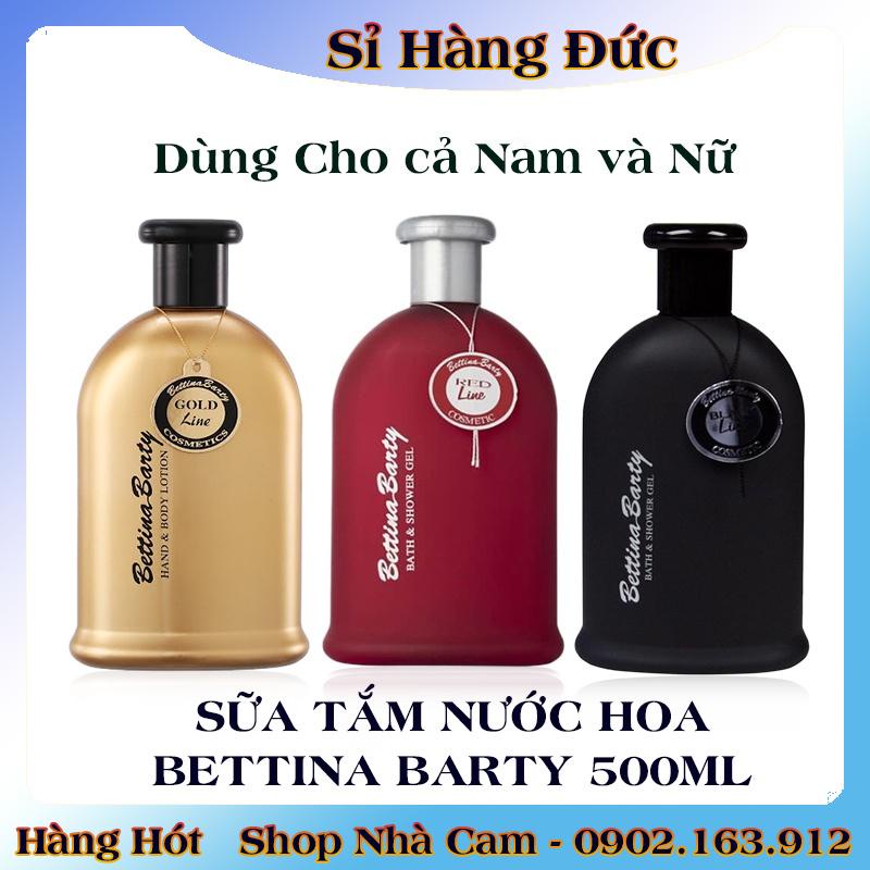 Sữa Tắm Nước Hoa Bettina Barty Bath And Shower Gel 500ml, Lăn khử mùi Vanilla CHUẨN ĐỨC [Hot]