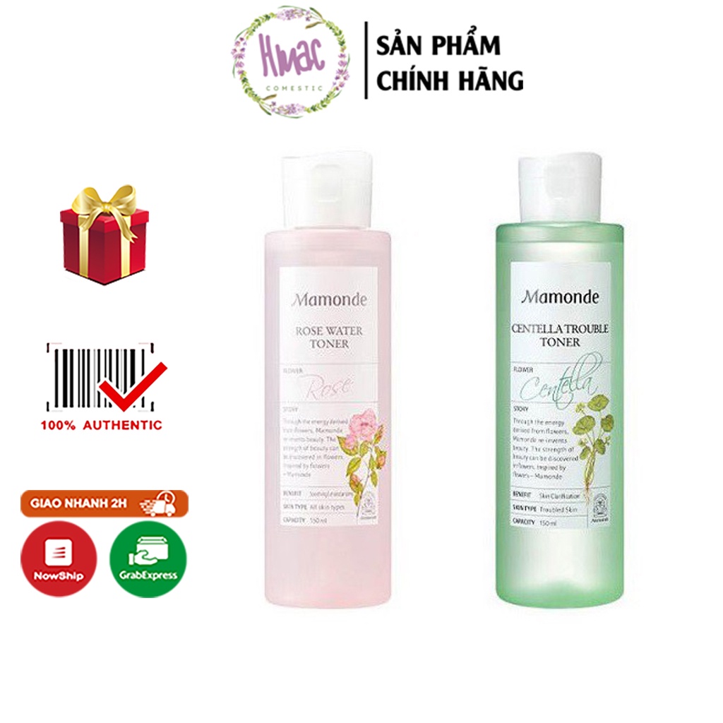 NƯỚC HOA HỒNG Mamonde Rose Water Toner 250ml - Siêu Dưỡng Ẩm