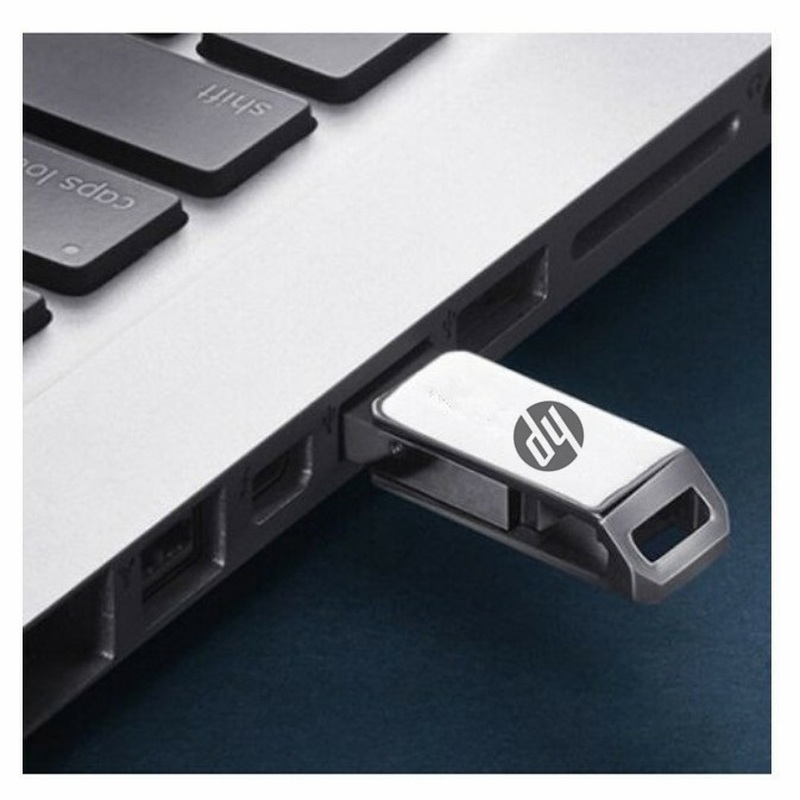 HP Original 2TB 1TB 512GB 256GB USB Flash Ổ đĩa kim loại quay OTG Flash Disk Điện thoại di động chống nước Ổ đĩa flash U Disk