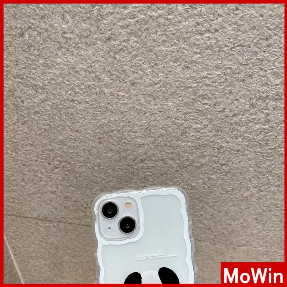 Ốp điện thoại silicon trong suốt chống va đập hình cún dễ thương thích hợp cho iPhone 13 Pro Max 12 Pro Max 11 7 Plus