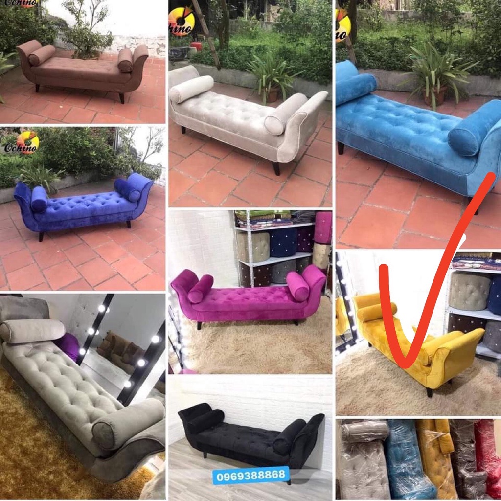 Ghế Thuyền chờ 1m6, ghế sofa chờ sang chảnh  LÀM THEO YÊU CẦU