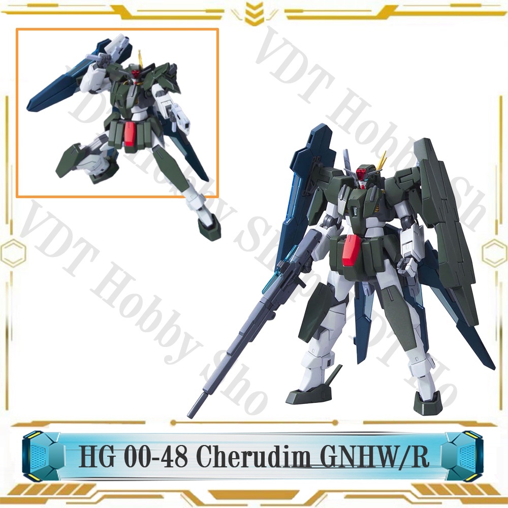 Mô hình gunpla HG 00-48 Cherudim GNHW/R TT Hongli