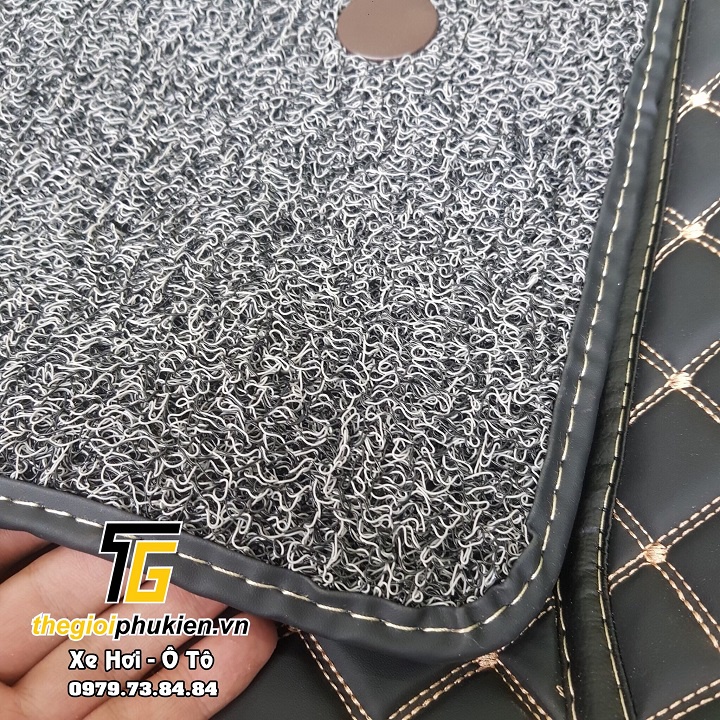 Suzuki XL7 - Trọn bộ lót cốp full thành và lót sàn da 6D cho Xe hơi, Ô tô