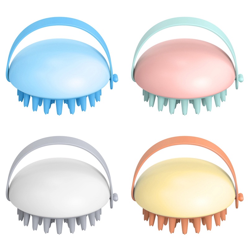 Lược Mát Xa Da Đầu Bằng Silicon Chống Ngứa