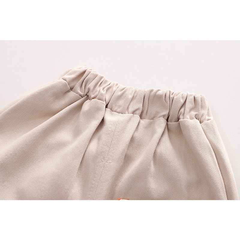 Set Đồ Thể Thao Hai Mảnh Gồm Áo Sơ Mi Tay Dài In Họa Tiết Khủng Long Hoạt Hình + Quần Dài Phong Cách Hàn Quốc Dễ Thương Cho Bé Trai / Gái 80-120cm