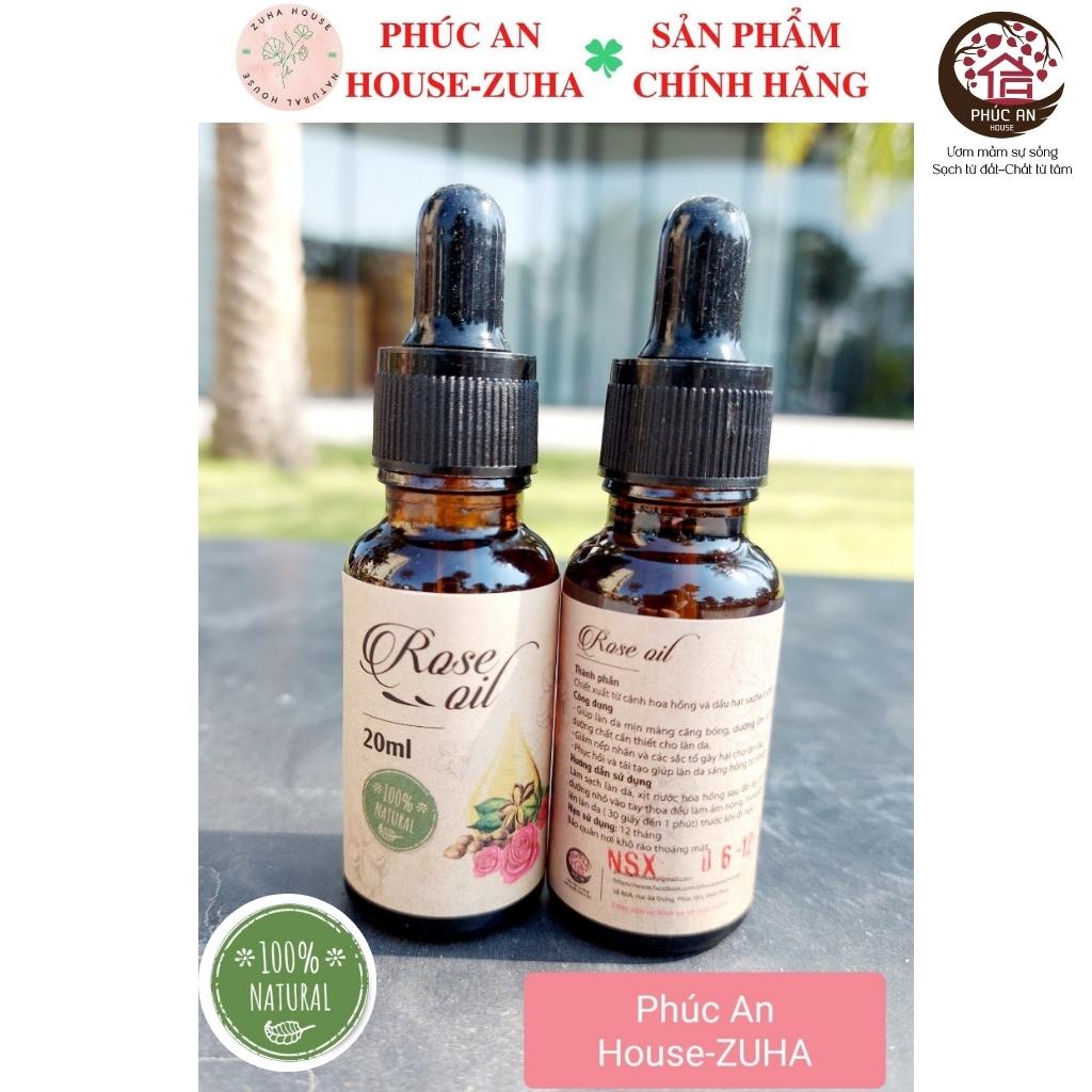 Dầu Dưỡng Hoa Hồng Phúc An House Tinh Chất Hoa Hồng Sachi Inchi Thiên Nhiên Chăm Sóc Làm Đẹp Da Dưỡng Da Dung Tích 20ml | BigBuy360 - bigbuy360.vn