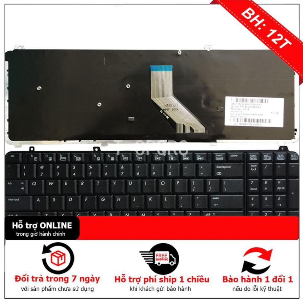 Bàn phím laptop HP DV6T-1000 DV6T-2000  DV6T-1100 DV6T-1300  DV6-1030 DV6-1038  DV6- 1300 DV6-2173 DV6-1030  DV6-1300