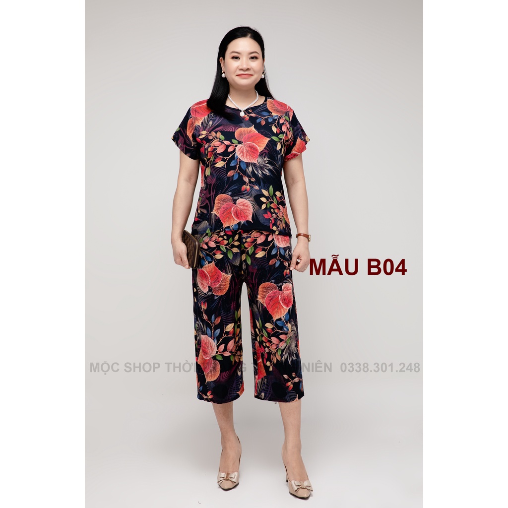 Bộ Lanh 3D - Quà tặng bà tặng mẹ Cực sang