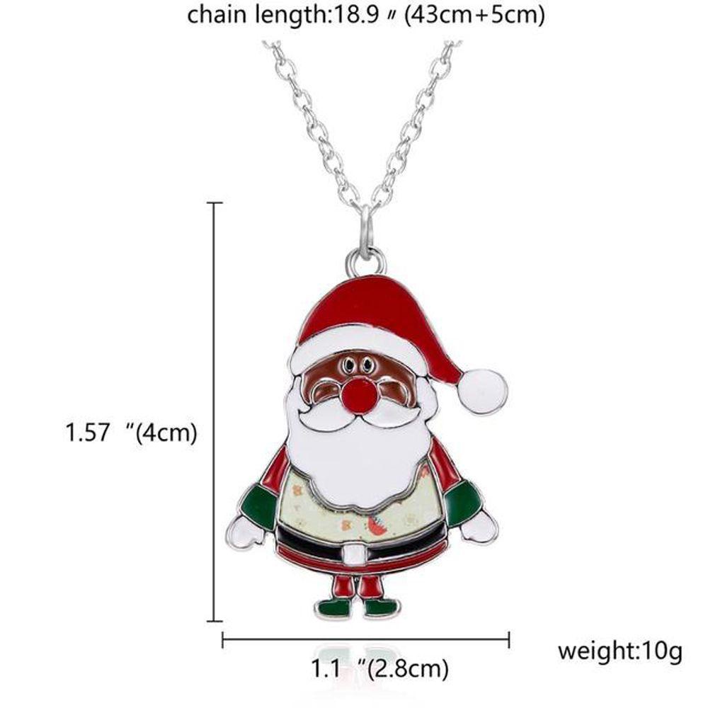 Vòng cổ Mặt Hình Vớ Giáng Sinh Dễ Thương