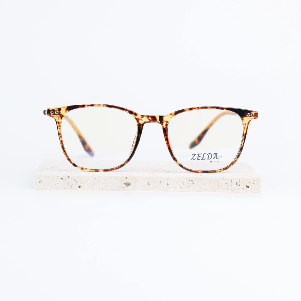 Gọng kính cận nam nữ kính mắt vuông mắt kính đổi màu chống ánh sáng xanh - ZG8876 Eyepro