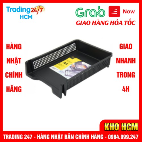 [Hỏa tốc HCM] Khay đựng tài liệu A4 (có thể xếp chồng) nội địa Nhật Bản