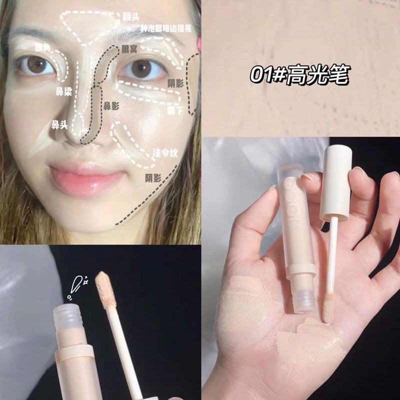 Kem Bắt Sáng Dạng Lỏng Tạo Khối Lấp Lánh Tự Nhiên