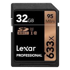 Thẻ nhớ SDHC Lexar Professional 32GB 633X | BigBuy360 - bigbuy360.vn