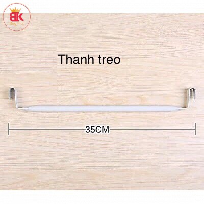 Thanh Treo Tủ Quần Áo Tủ Nhựa Ghép Treo Đồ Đa Năng, Móc Treo Cạnh Tủ Inox