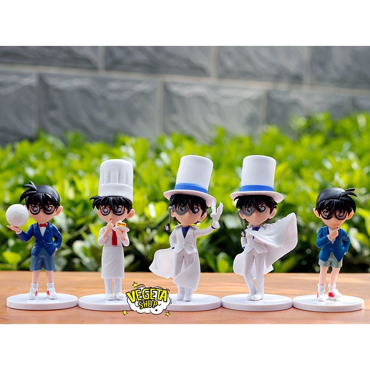 Mô hình Conan - Mô hình Kaito Kid Magic Kaito - Shinichi Kudo Edogawa Conan - Đế trắng bán lẻ tùy chọn mẫu - Cao 9~13cm