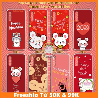 Ốp lưng tết Vsmart Live in hình Tết chuột đẹp năm mới 2020