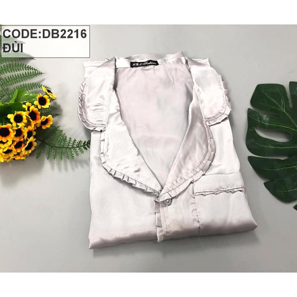 Đồ Bộ Nữ Lụa Ngắn Siêu Sang _ Kèm Hình Thật